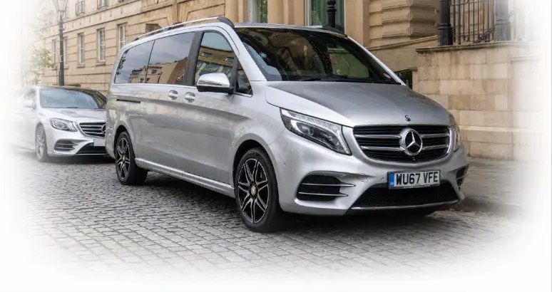 Land Shuttle standard minibus for groups of 5 to 16 passengers